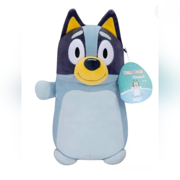 BLUEY HugMees Blue Dog Cartoon Character Original Squishmallow by Kelly Toy - Picture 6 of 9